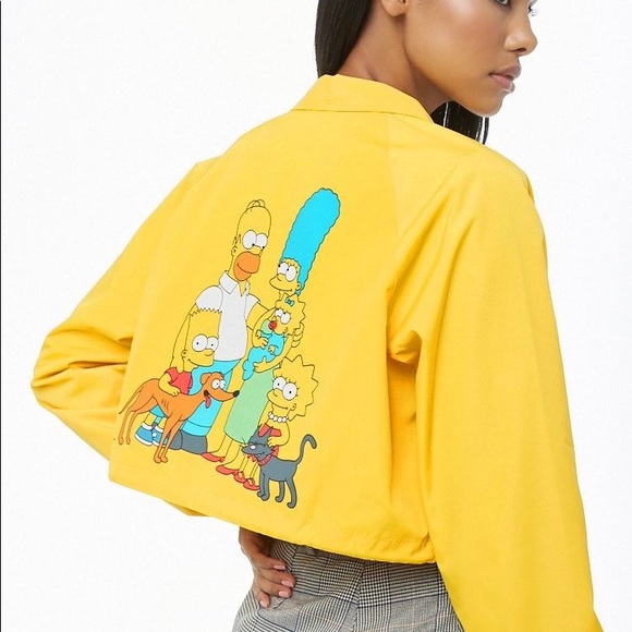 The simpsons x forever 21 Jacket - Picture 1 of 2